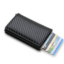 TitaniumWallet™ • Carteira Masculina Anti-Furto Abertura Automática com Proteção RFID