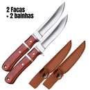 Faca Outline Esparta® - 100% Forjada à Mão (COMPRE 1 LEVE 2 UNIDADES)