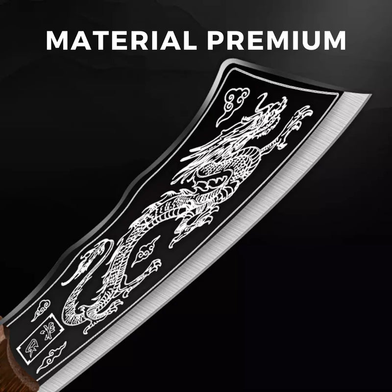 Faca Japonesa Forjada à Mão - Faca Drak Esparta™ [+BAINHA GRÁTIS]