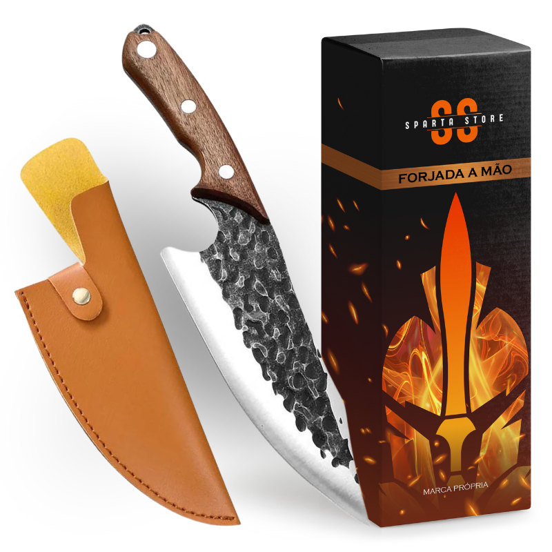 Faca Diamond Esparta • 100% Forjada à Mão