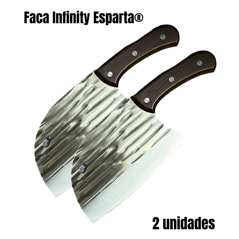 Faca Infinity Esparta® - 100% Forjada à Mão
