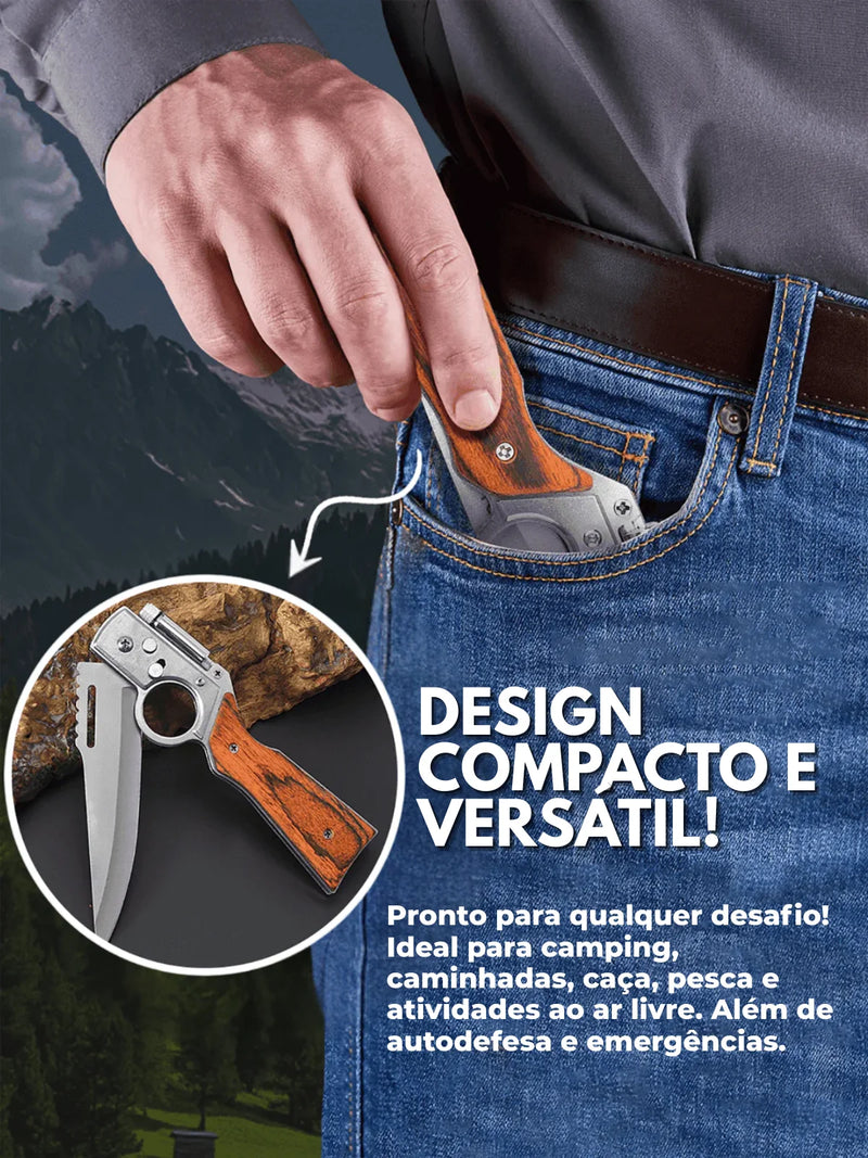 Canivete Alemão Ultra Afiado • Canivete Kalash Esparta™