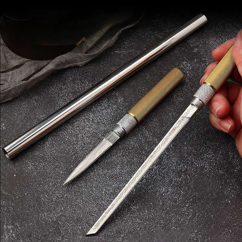 Faca Double Head - 100% Forjada à Mão