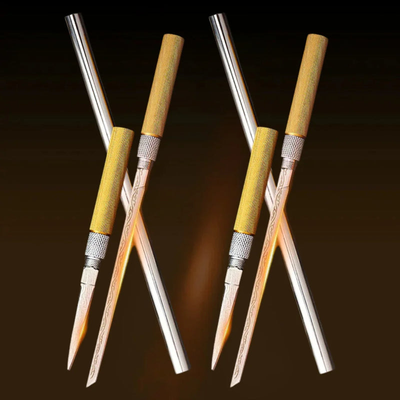 Faca Double Head - 100% Forjada à Mão