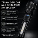 TitaniumLight™ • Lanterna Tática Ultra Potente Recarregável à Prova D'água