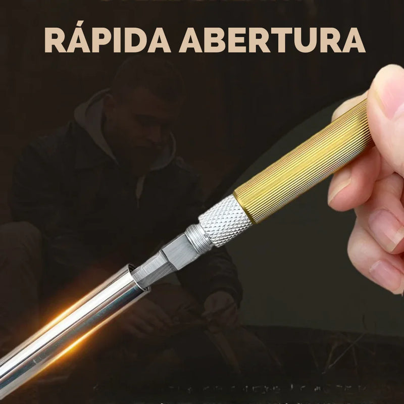 Faca Double Head - 100% Forjada à Mão