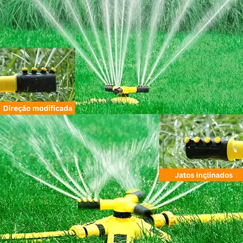 Irrigação JET Esparta™ • Irrigador Automático 360º (Compre 1 LEVE 2)