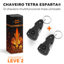 Chaveiro Tetra Esparta® - Multifuncionalidade Extra (+FRETE GRÁTIS)