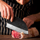 (BAINHA INCLUSA) Cutelo Brutus Esparta™ • 100% Forjado à Mão