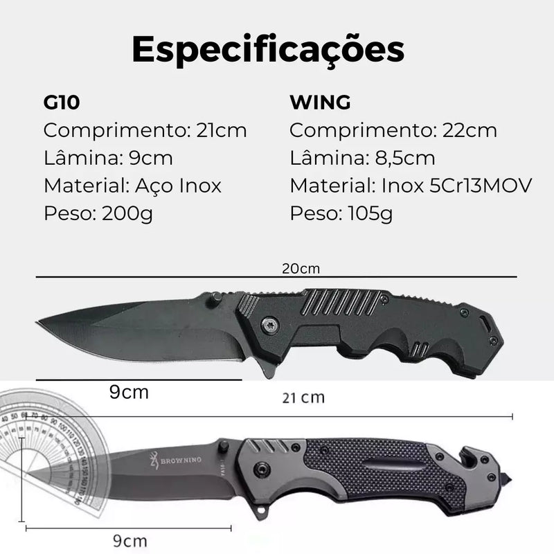 Kit Alpha Esparta • Combat + G10 (COMPRE 1 LEVE 2)