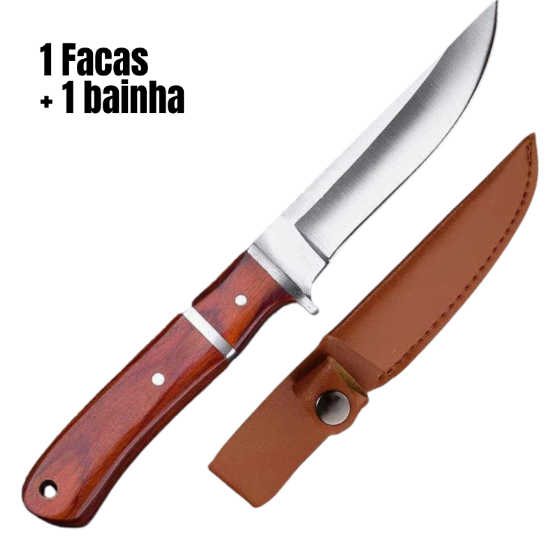 Faca Outline Esparta® - 100% Forjada à Mão (+ BRINDE EXCLUSIVO)