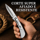 (COMPRE 1 LEVE 2) TitaniumKnife • Canivete em Inox Puro