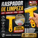 Kit Completo Raspador de Limpeza com 8 peças • Raspador + 5 Lâminas + 3 Escovas de Limpeza (+ENVIO EXPRESSO GRÁTIS)