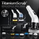 Titanium Scrub™ • Escova de Limpeza Elétrica Premium Multifuncional 9 em 1