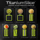 Titanium Slice™ • Fatiador Profissional Multifuncional Para Vegetais/Frutas/Legumes