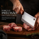 Titanium Chop • Cutelo 100% Forjado à Mão (+FRETE EXPRESSO GRÁTIS)