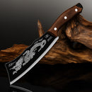 Faca Japonesa Forjada à Mão - Faca Drak Esparta™ (+BAINHA GRÁTIS)