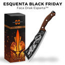 Faca Japonesa Forjada à Mão - Faca Drak Esparta™
