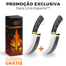 Mini Faca mais Famosa do Mundo • Faca Lírio Esparta (+BAINHA GRÁTIS)