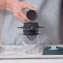 Filtro de Café Portátil em Inox – Prático e Reutilizável