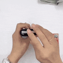 TitaniumWallet™ • Carteira Masculina Anti-Furto Abertura Automática com Proteção RFID