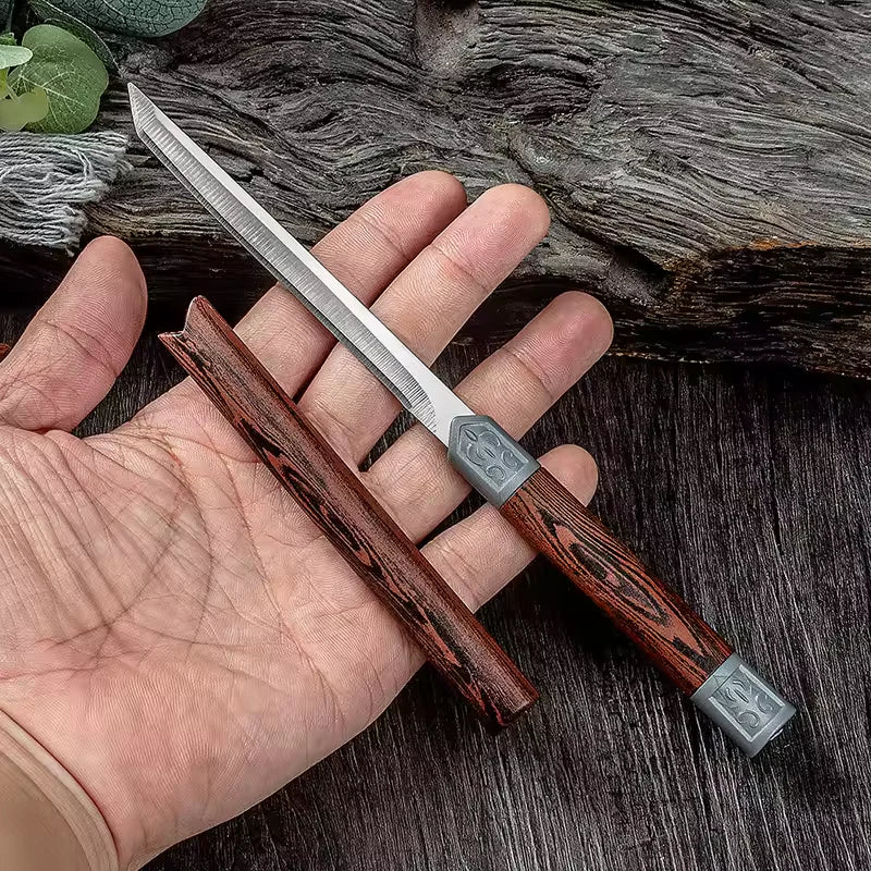 (COMPRE 1 LEVE 2 + BAINHAS) Combo Faca Artesanal Feng Ultra Afiada - 100% Forjada a Mão