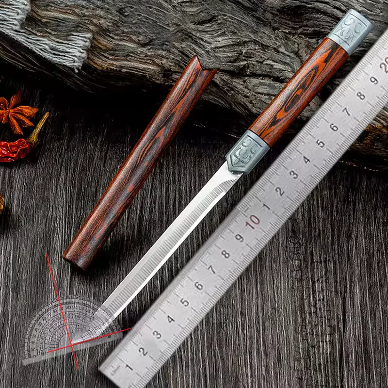 (COMPRE 1 LEVE 2 + BAINHAS) Combo Faca Artesanal Feng Ultra Afiada - 100% Forjada a Mão