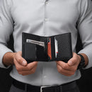 TitaniumWallet™ • Carteira Masculina Anti-Furto Abertura Automática com Proteção RFID