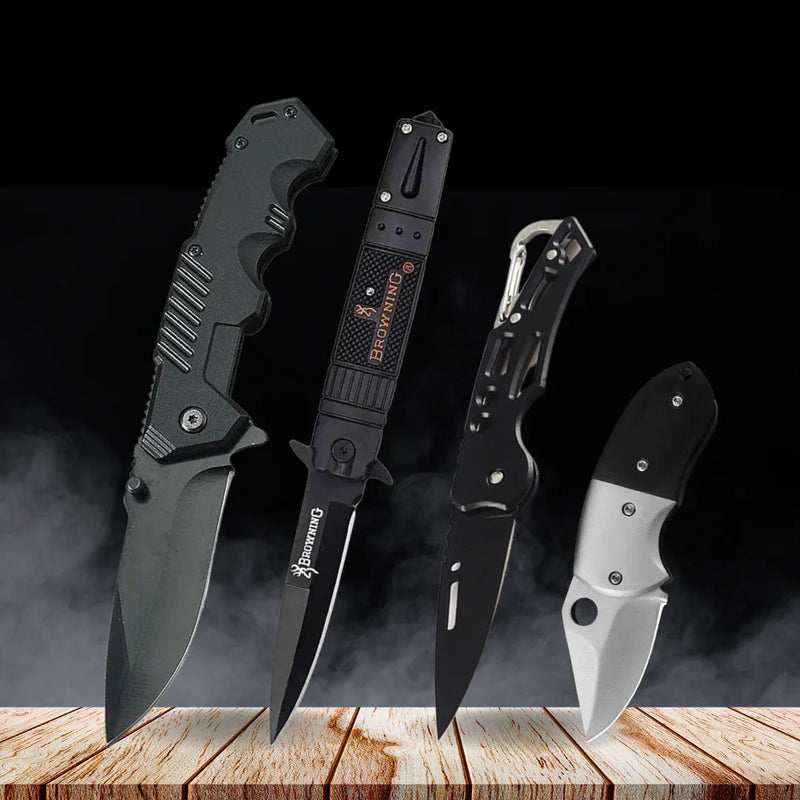 Combo de 4 Canivetes • Combo Power Esparta™