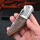 Canivete Artesanal Aço Damasco VG10 • Canivete Loki Esparta™